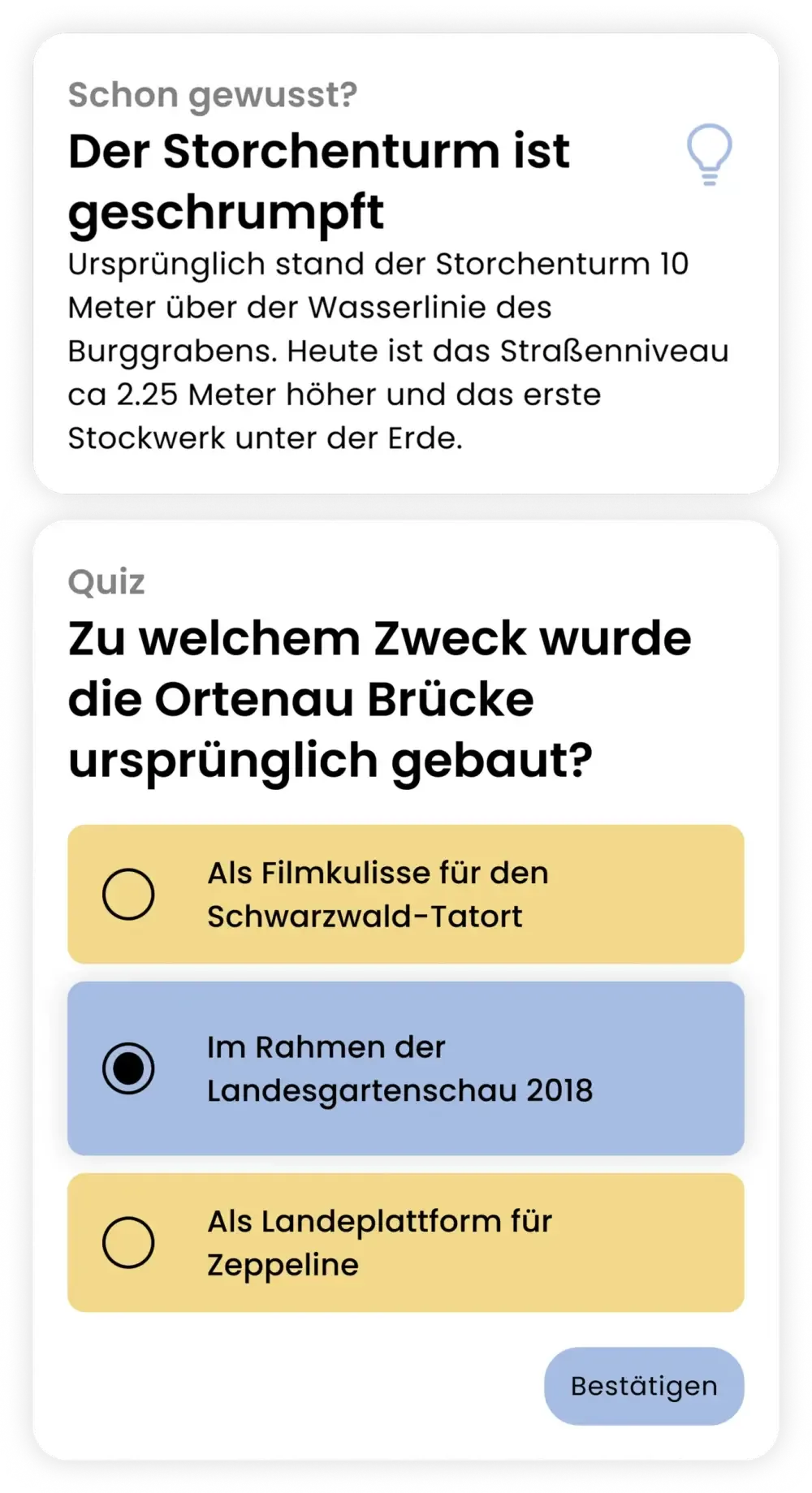 Du bist hier? Wir sind da.